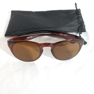 Prato Cabo Crystal Brown Frame with UV Brown Lens, Cabo 70031